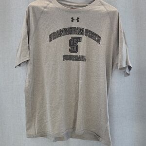 Under Armour Gray Framingham State Football Tee